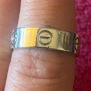 Cartier 18k love ring